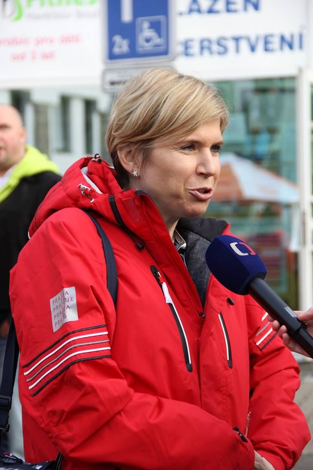 obrázek: Kateřina Neumannová: Vlajku jsem mohla nést teprve v Brodě