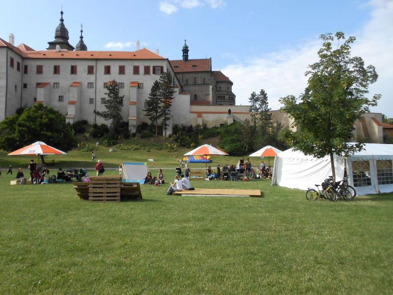 Kavárna Na louce v Třebíči