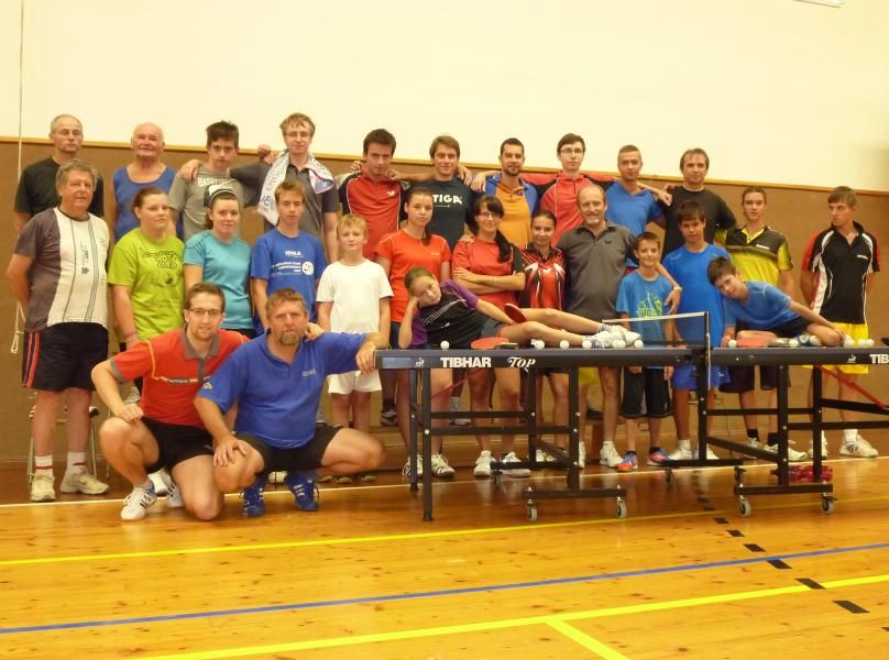 Kemp stolních tenistů v Hrotovicích se stal tradicí