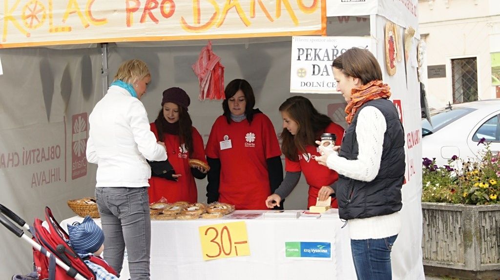 obrázek: Koláč pro domácí hospicovou péči Bárka pošesté v Jihlavě