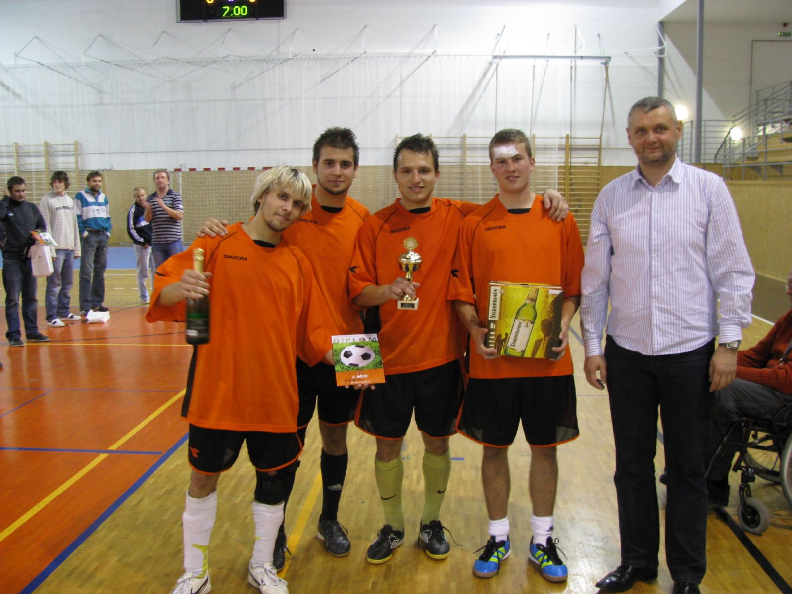 Kolpingova rodina se utkala v halovém fotbale