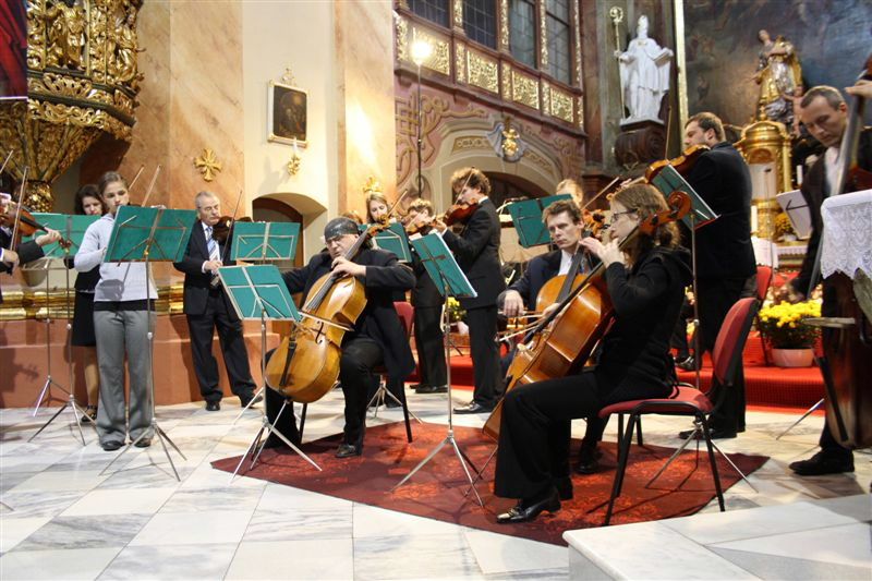 Komorní orchestr Musica Nova koncertoval v Jaroměřicích