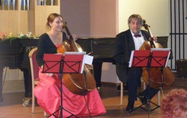 obrázek: Koncert Violoncellového dua v Chotěboři