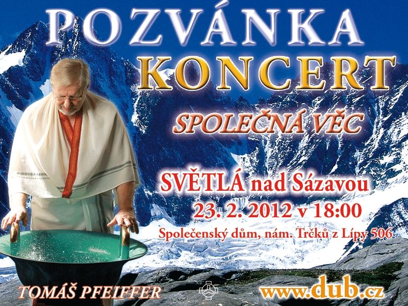 obrázek: Koncert vodnařského zvonu ve Světlé