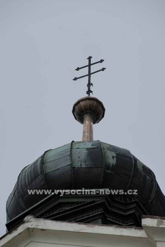 Kostel sv. Rodiny v Brodě má novou kopuli