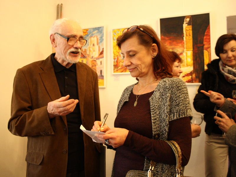 obrázek: Krajiny výtvarníka Jiřího A. Havlína v Hrotovicích