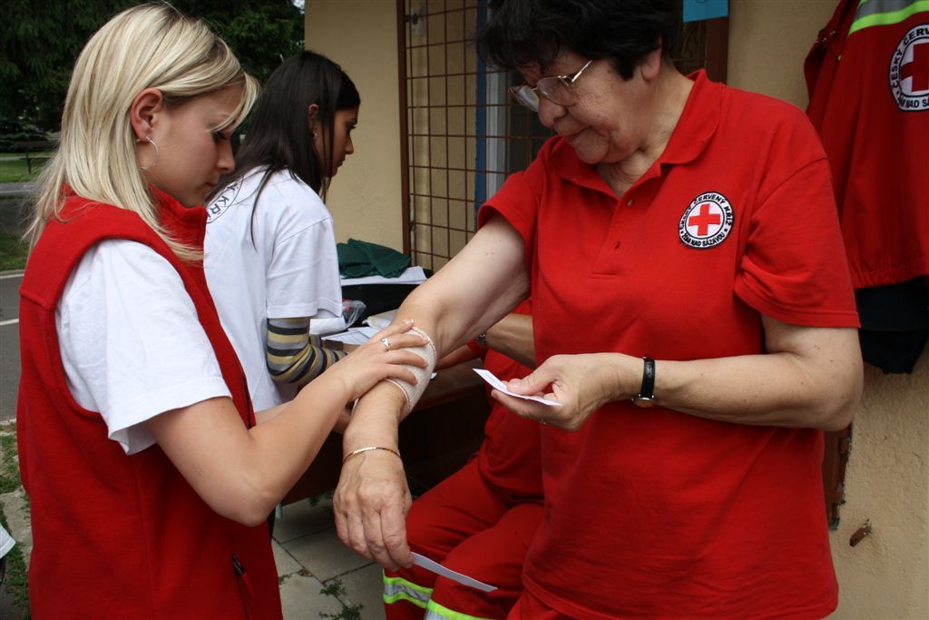 Krajská zdravotní soutěž v Jaroměřicích nad Rokytnou