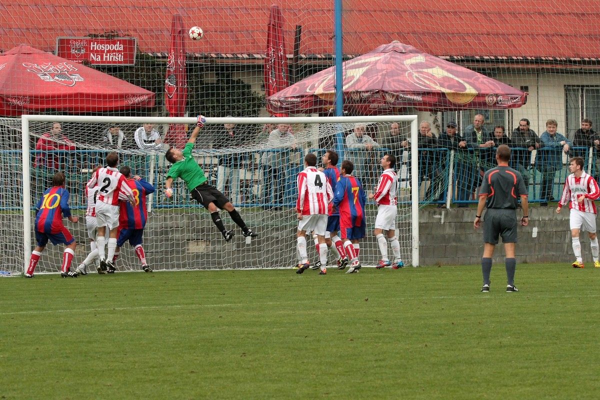 Krajský fotbalový přebor mužů na Vysočině po podzimu
