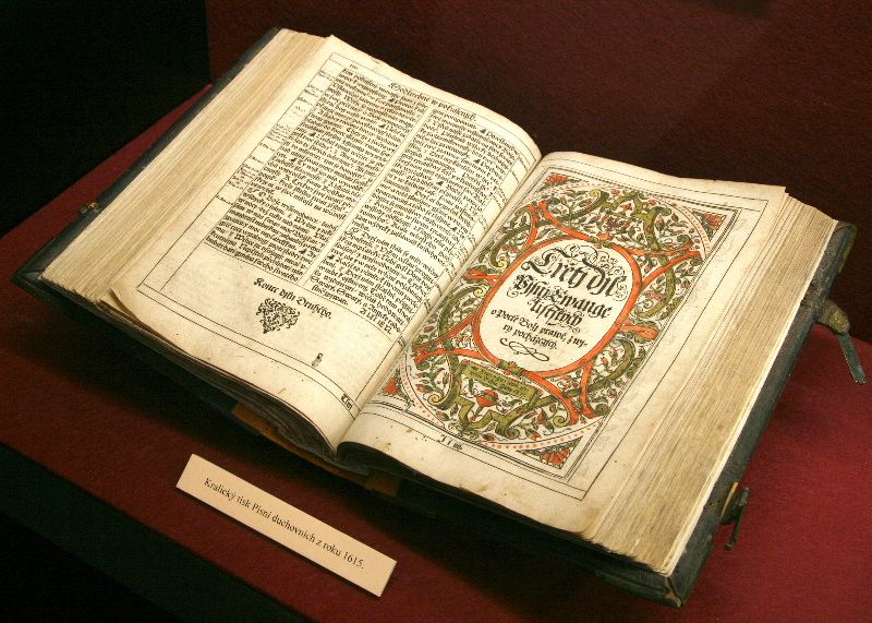 Kralický klenot 2014 - oslavy Bible kralické