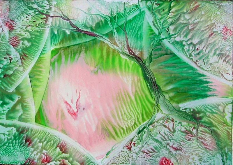 Kurz malování Královských barevných čtverců v Oslavici