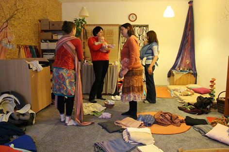 obrázek: Kurz vázání dětí do šátku v Chotěboři