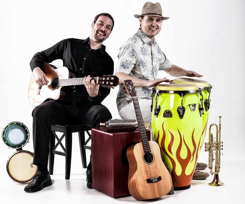 obrázek: Latinsko-americké rytmy v expozici Franta