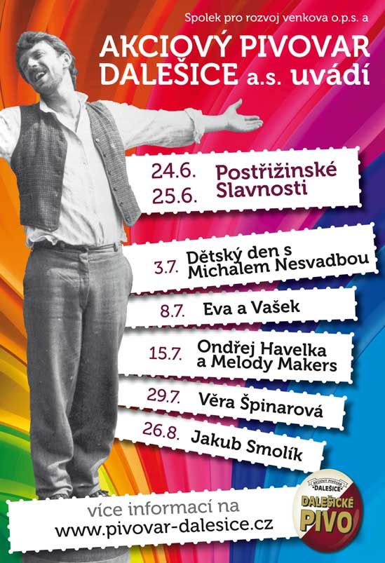 Letní koncerty v Dalešicích