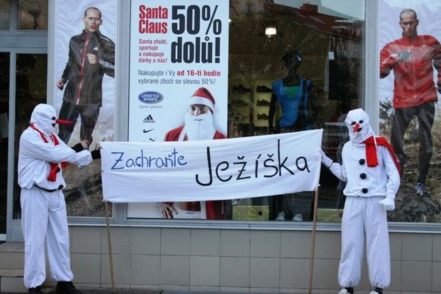 Lidé na Vysočině zachraňují Ježíška