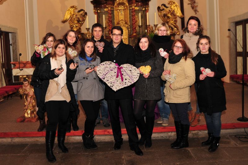 obrázek: Lidé v Brtnici věnovali srdce Geriatrii