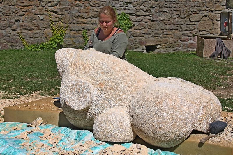 obrázek: Lipnice nad Sázavou: Sekání na hradě 2011