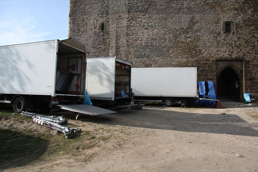 Lipnický hrad teď patří filmařům