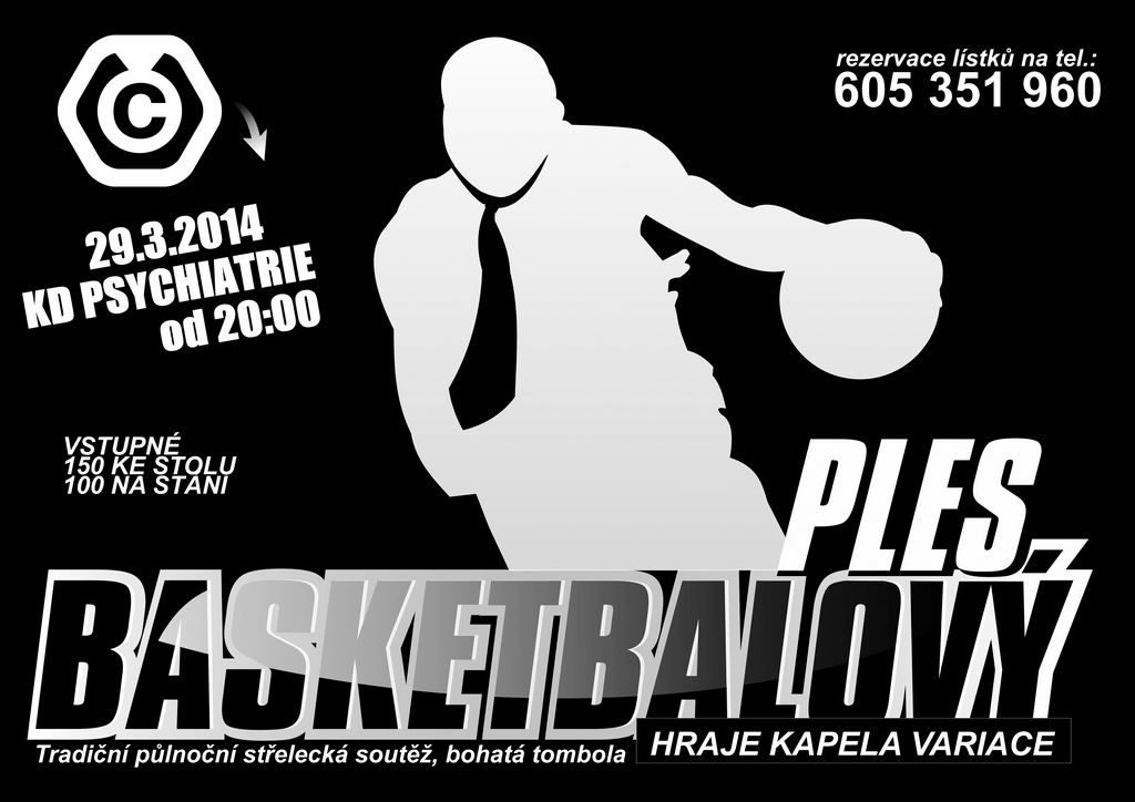 obrázek: Lístky na brodský basketbalový ples stále k dispozici