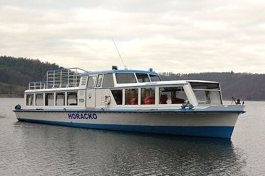 Loď Horácko bude znovu brázdit Dalešickou přehradu