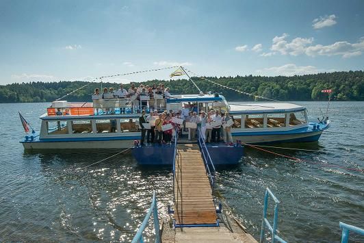 Loď Horácko se znovu rozjede po Dalešické přehradě