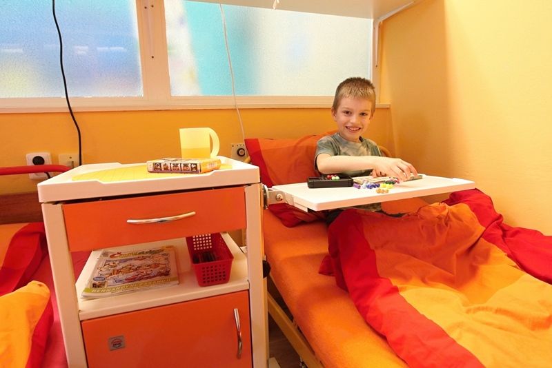 obrázek: Malí pacienti jihlavské nemocnice mají opravený pokoj