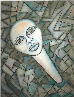 obrázek: Malířka Helena Tomanová vystavuje v jihlavském hotelu Gustav Mahler