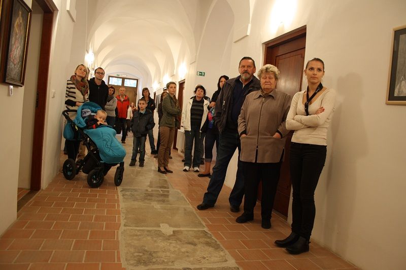 obrázek: Marta Valášková vystavuje své obrazy v Jaroměřicích nad Rokytnou