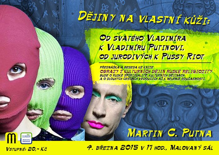 Martin C. Putna debatuje na Vysočině o Rusku