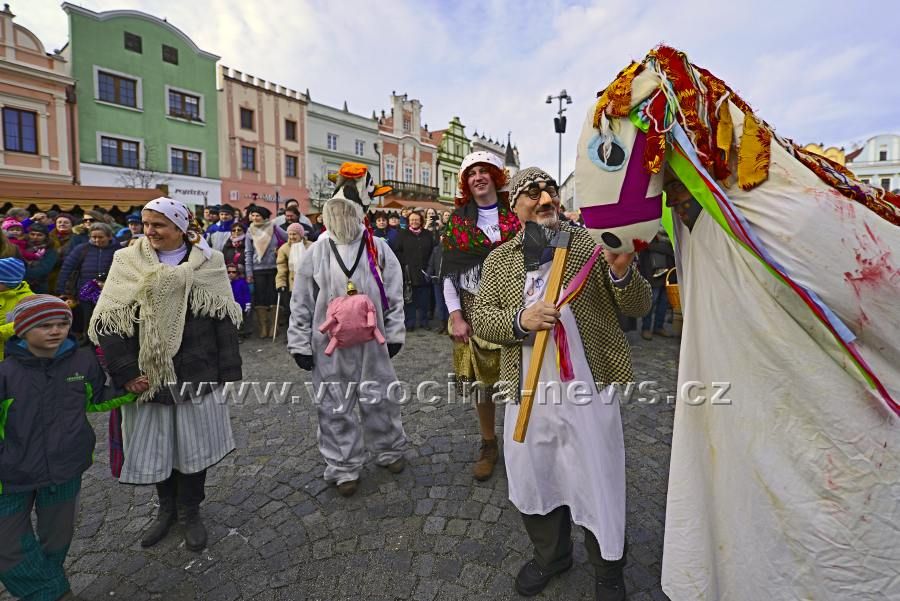 obrázek: Masopust ovládl Havlíčkův Brod