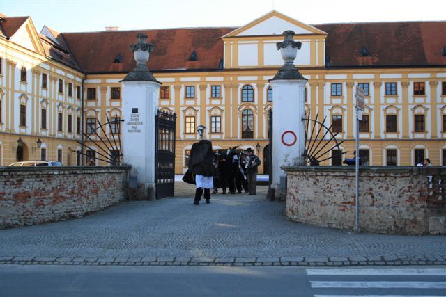 Masopustní pohřeb v Jaroměřicích nad Rokytnou