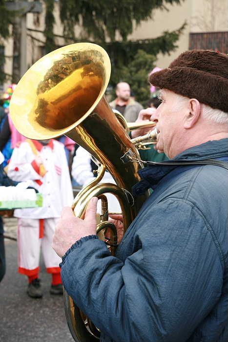 Masopustní průvod ve Starči na Třebíčsku
