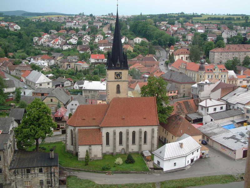 obrázek: Město na řece Sázavě