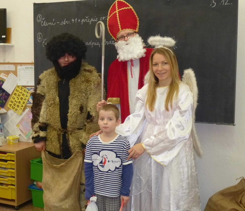 obrázek: Mikuláš pobavil děti ve Velké Bíteši