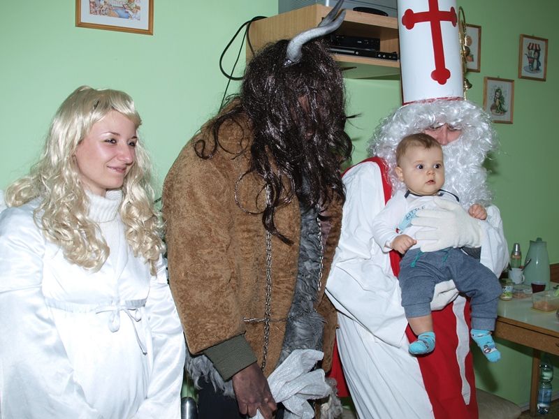 Mikulášská nadílka v jihlavské nemocnici