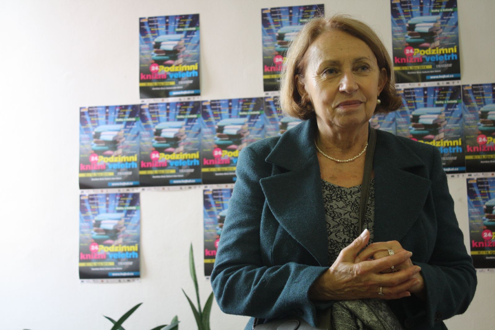 obrázek: Milena Lenderová na brodském veletrhu o životě Zdeňky Havlíčkové