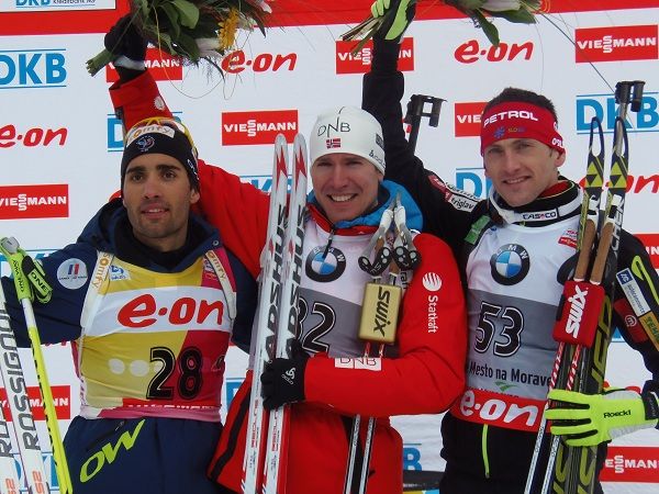 obrázek: Mistrem světa ve sprintu je Emil Hegle Svendsen