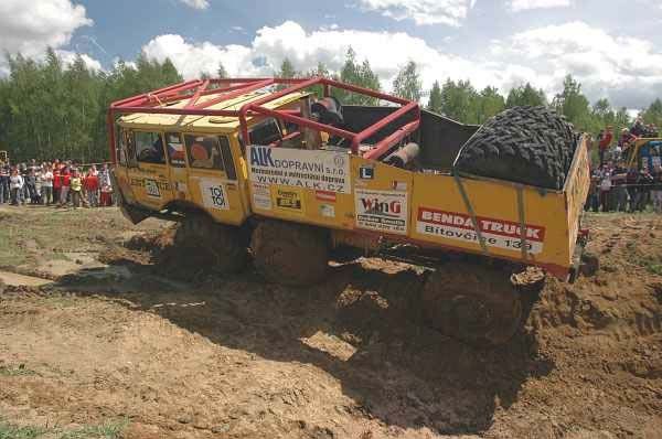 obrázek: Mistrovství ČR v Truck trialu v Jihlavě