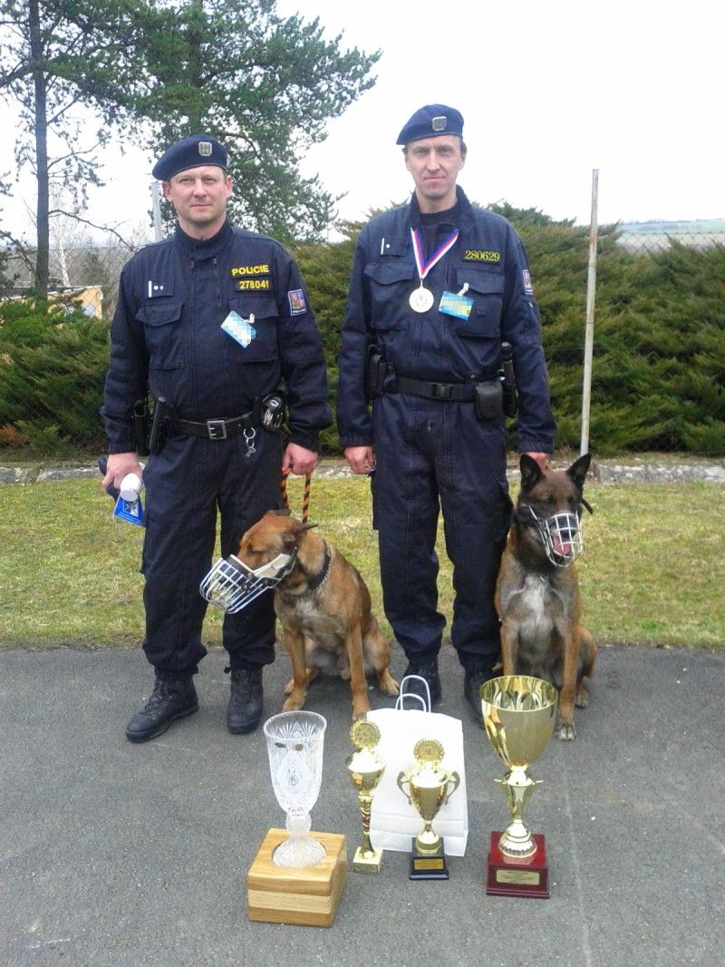 Mistrovství Moravy v kynologii vyhrál policejní psovod z Vysočiny