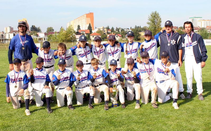 obrázek: Mladí baseballisté Nuclears Třebíč získali titul mistrů republiky