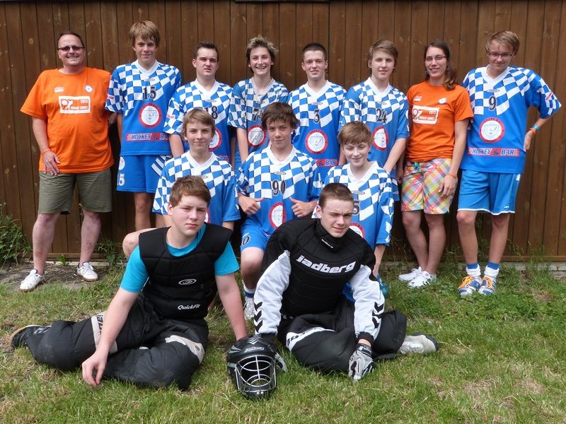 Mladí florbalisté Snipers Třebíč byli v Praze vidět