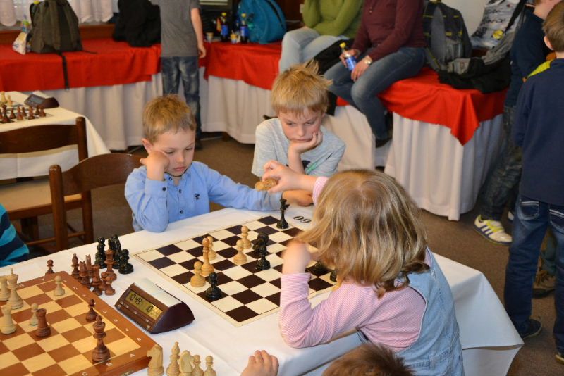 Mladí šachisté o Velkou cenu Havlíčkova Brodu