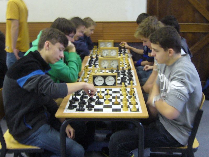 Mladí šachisté Vysočiny v Přebor škol v šachu