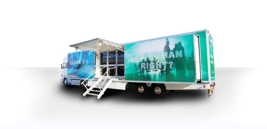 Mobilní laboratoř na měření čistého vzduchu se zastaví v Jihlavě