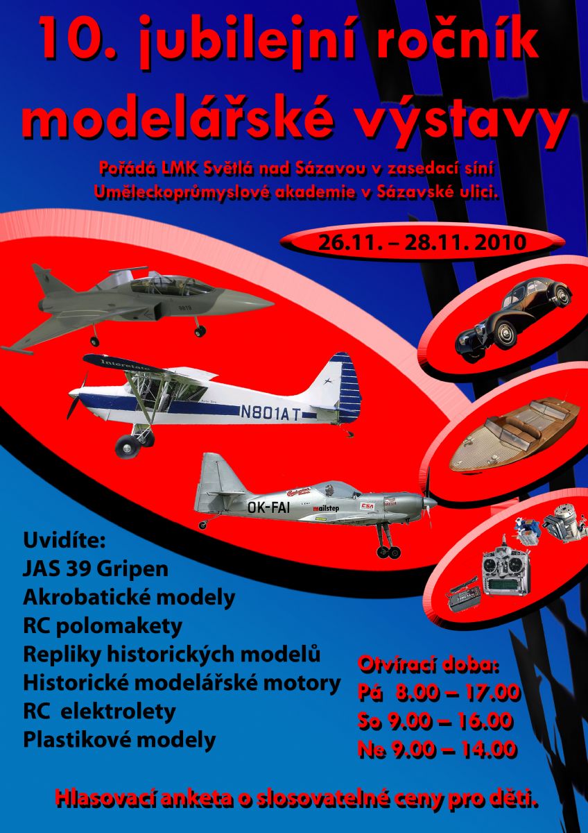 Modelářská výstava ve Světlé