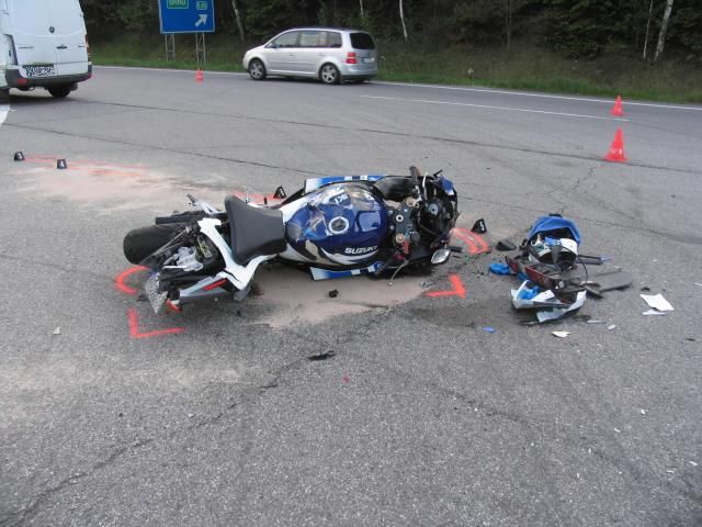 obrázek: Motorkář zemřel na Jihlavsku po srážce s dodávkou