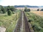 Muži ukradli přes šedesát metrů kolejnic v Golčově Jeníkově