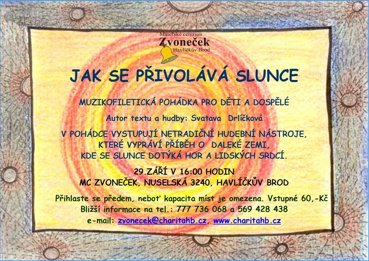 obrázek: Muzikoterapie a patchwork ve Zvonečku