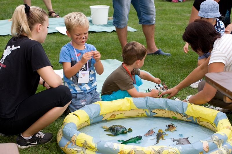 obrázek: Na Geofondu se zabaví děti i motorkáři
