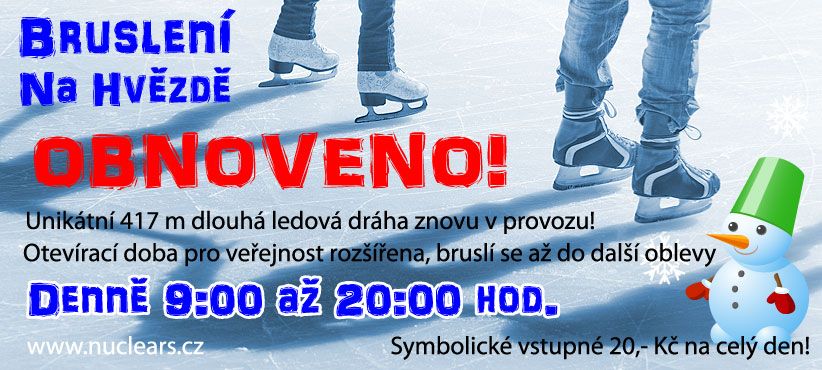 obrázek: Na Hvězdě v Třebíči se znovu bruslí