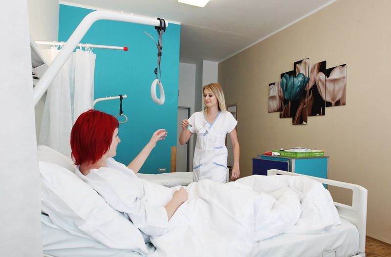 Na jihlavské traumatologii pacientům opravili Vánoční pokoj
